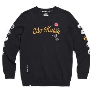Edwin Black Edo Katsu Embroidered Sweatshirt